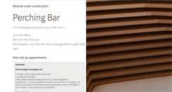 Desktop Screenshot of perchingbar.com